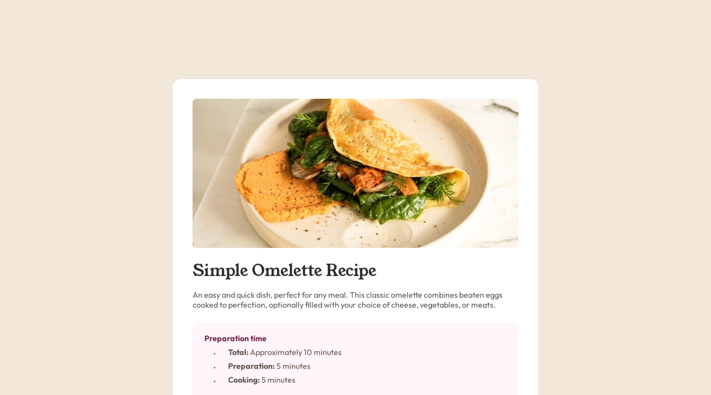 recipe page thumbnail image